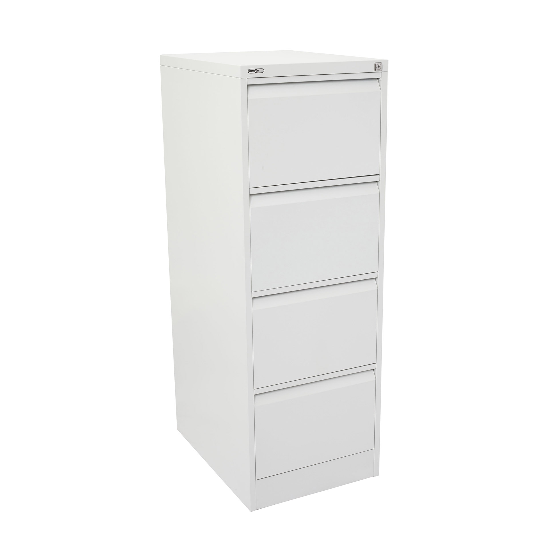 GO Four Drawer Filing Cabinet - China White